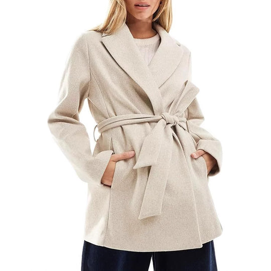 Damen Elegante und bequeme Wickeljacke R&B