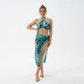 Damen Bikini-Set mit verspieltem Spitze-Design und transparenter Strandumhüllung R&B