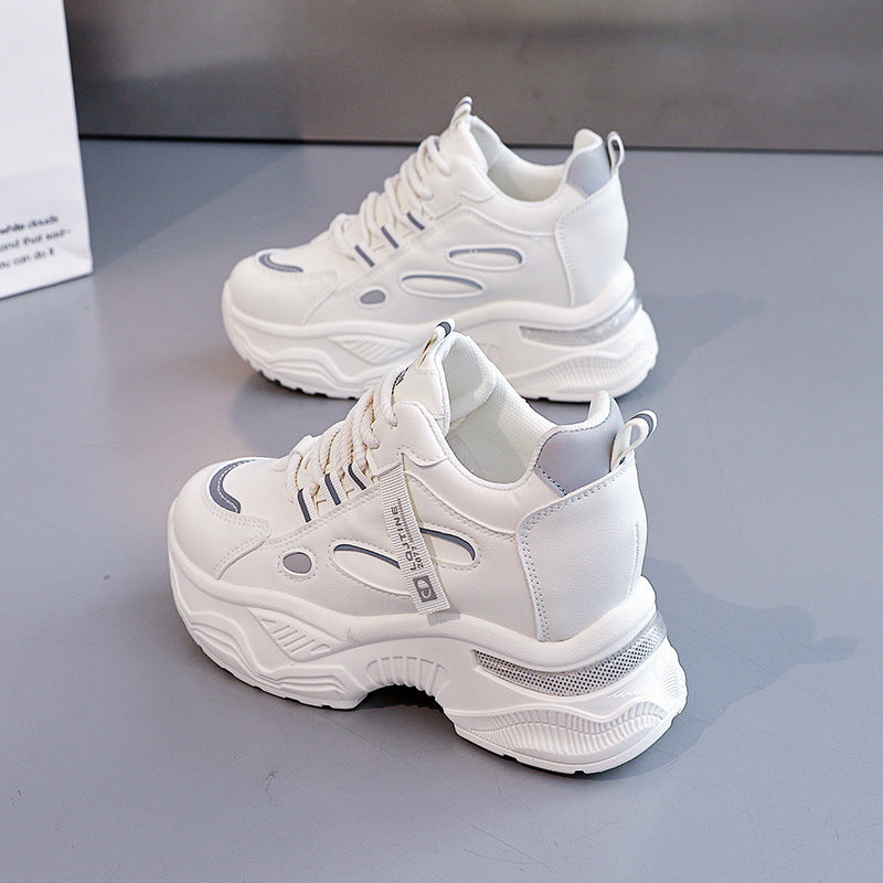 Damen Chunky Sneakers mit dämpfender Sohle und atmungsaktivem Obermaterial R&B