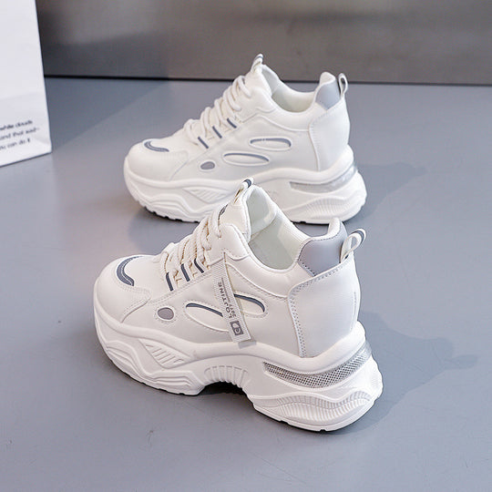 Damen Chunky Sneakers mit dämpfender Sohle und atmungsaktivem Obermaterial R&B