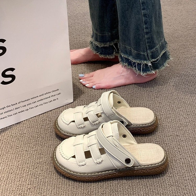 Damen Komfortable Clogs mit verstellbarem Riemen und anatomischer Fußbettgestaltung R&B