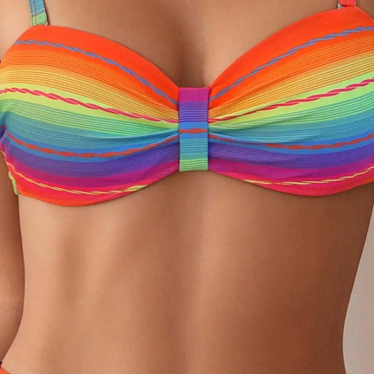Damen Bikini-Set mit komfortablem Bügel und einstellbaren Trägern
