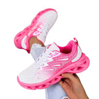 Damen Sportliche Laufschuhe mit dämpfender Systemtechnologie und atmungsaktivem Obermaterial