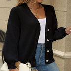 Damen Luftiger Strickcardigan