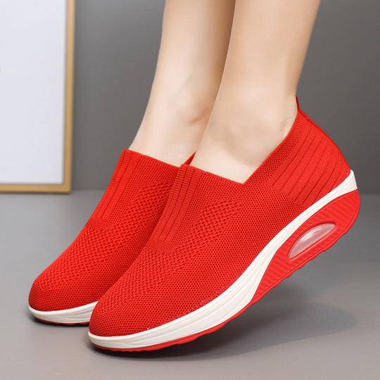 Damen Bequeme Slip-On Sneakers mit Luftpolsterung R&B