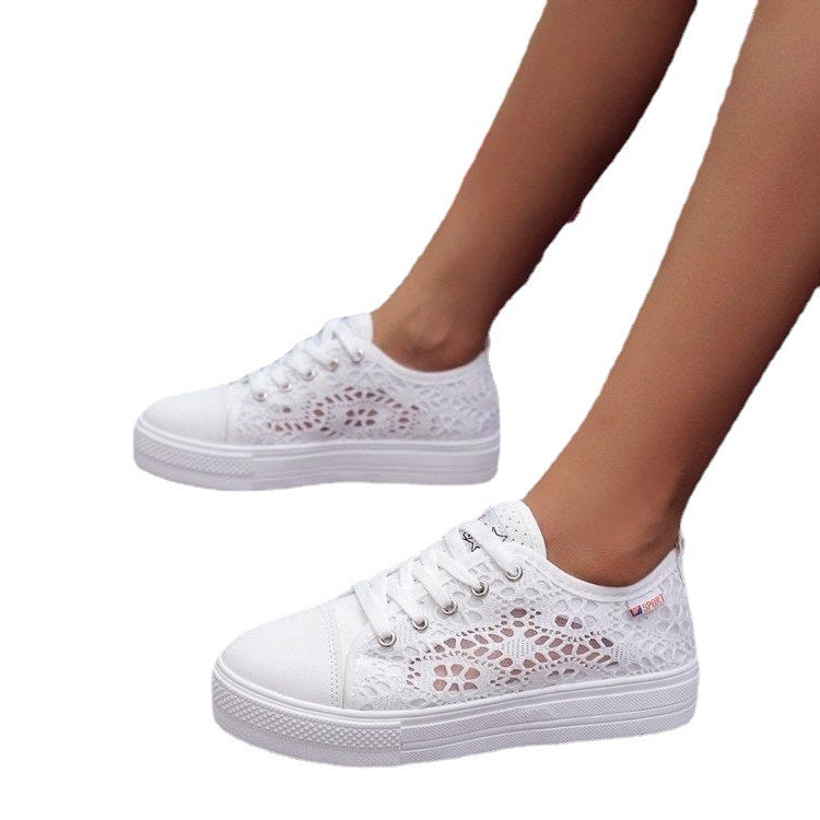 Damen modische Sneaker mit atmungsaktivem Netzdesign und dämpfendem Fußbett R&B