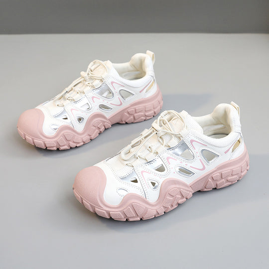 Damen Sportliche Freizeitschuhe mit atmungsaktiver Mesh-Oberfläche und rutschfester Sohle R&B
