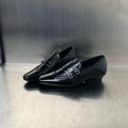 Damen elegante Slipper mit modischen Schnallen R&B