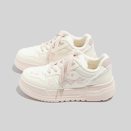 Damen Sneakers mit verspieltem Häschenmotiv und bequemer Dämpfung R&B