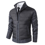 Herren sportive Kapuzenjacke mit strukturiertem Material und eleganten Details R&B