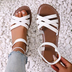 Damen Geflochtene Sandalen R&B