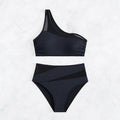 Damen Einseitiger Bikini mit sportlichem Design R&B