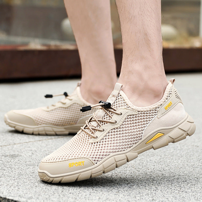 Herren Sportliche Mesh-Sneaker mit rutschfester Sohle R&B