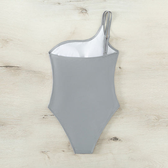 Damen Einteiliger Badeanzug mit anspruchsvollem Cut-Out-Design R&B