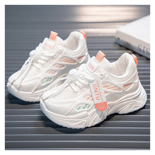 Damen Sneakers im modernen Sport-Look mit atmungsaktiven Mesh-Einsätzen und komfortabler Dämpfung R&B