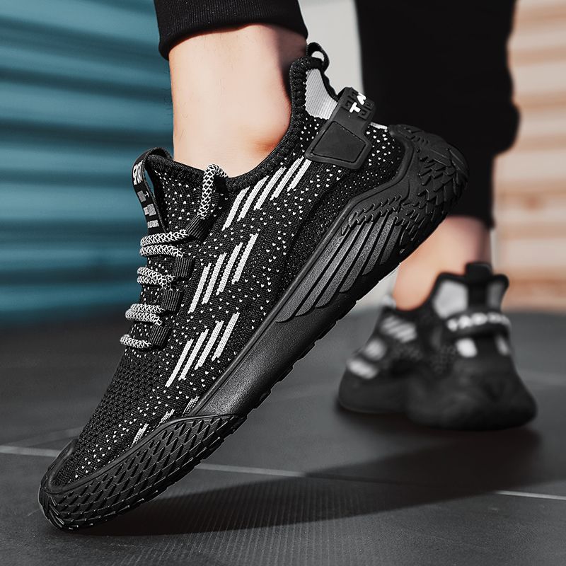 Damen sportive und atmungsaktive Laufschuhe mit flexibler Sohle R&B