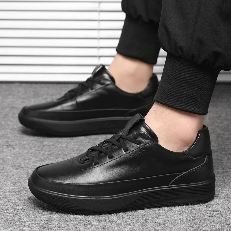 Damen Modische Sneakers aus hochwertigem Leder mit dämpfender Sohle R&B