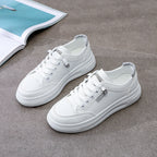 Damen Sportliche Sneakers mit hochgezogener Sohle und atmungsaktiver Mesh-Oberfläche R&B
