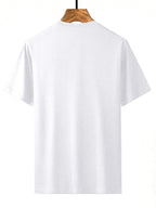 Damen Motiviertes Kurzarm-T-Shirt mit kreativem Schriftzug R&B