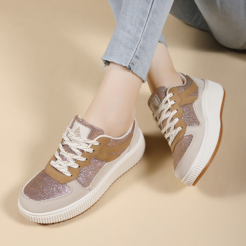 Damen Sneaker mit strukturiertem Obermaterial und dämpfender Sohle R&B