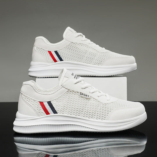Damen Sportliche Mesh-Sneaker mit rutschfester Sohle und atmungsaktivem Obermaterial R&B