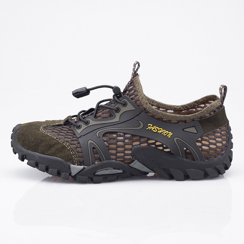 Damen Sportliche Aktiv-Schuhe mit atmungsaktivem Mesh und strapazierfähiger Sohle R&B
