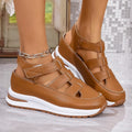Damen Sportliche Klettsandalen mit dämpfender Sohle und atmungsaktiver Struktur R&B