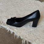 Damen Elegante Pumps mit dekorativem Schleifen-Detail