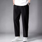 Herren elegante Relaxed-Fit Hose R&B