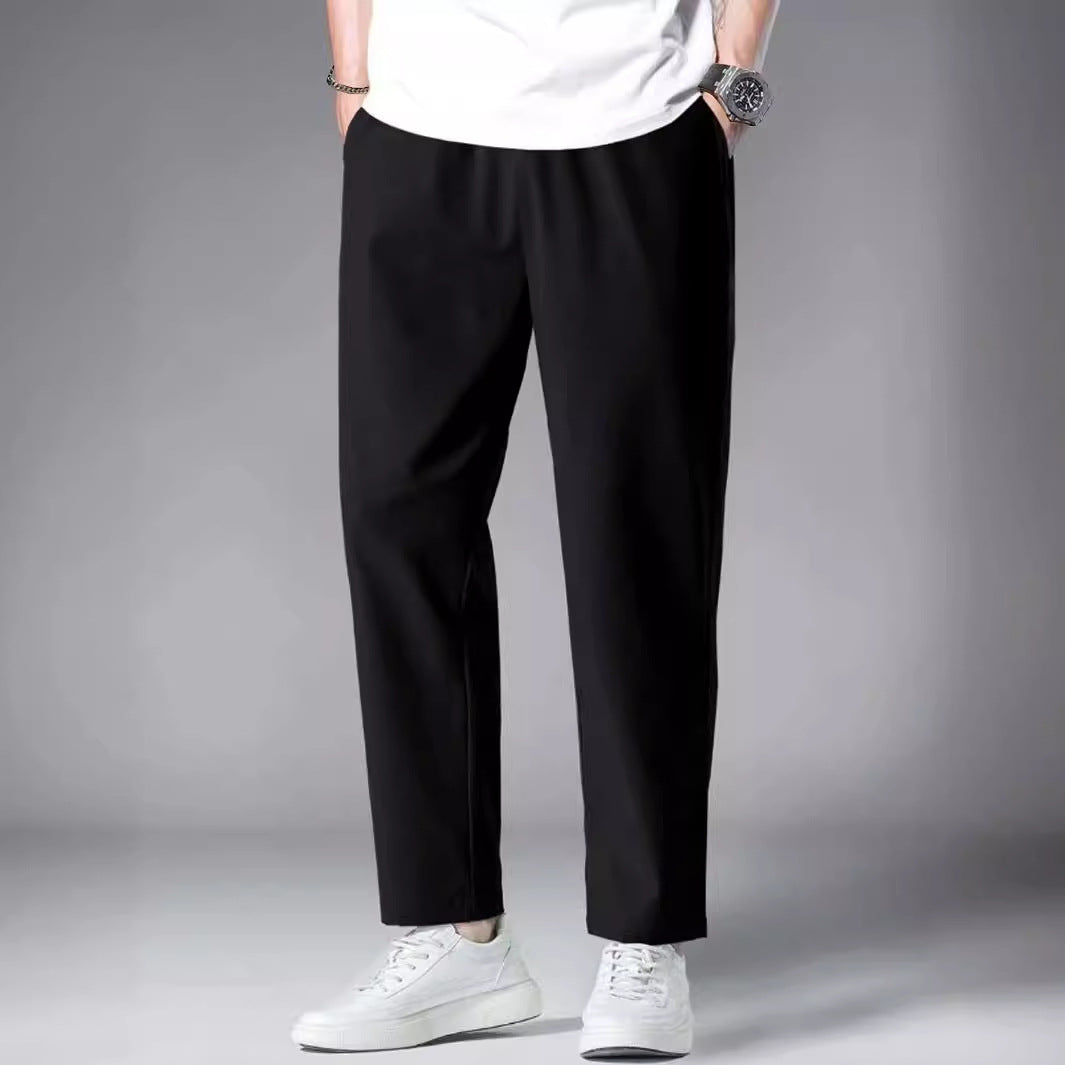 Herren elegante Relaxed-Fit Hose R&B