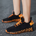 Damen Sportliche Leichtgewicht Sneakers mit rutschfester Laufsohle und atmungsaktivem Design