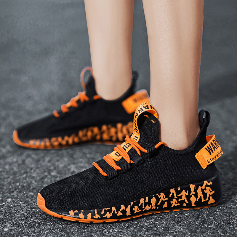 Damen Sportliche Leichtgewicht Sneakers mit rutschfester Laufsohle und atmungsaktivem Design