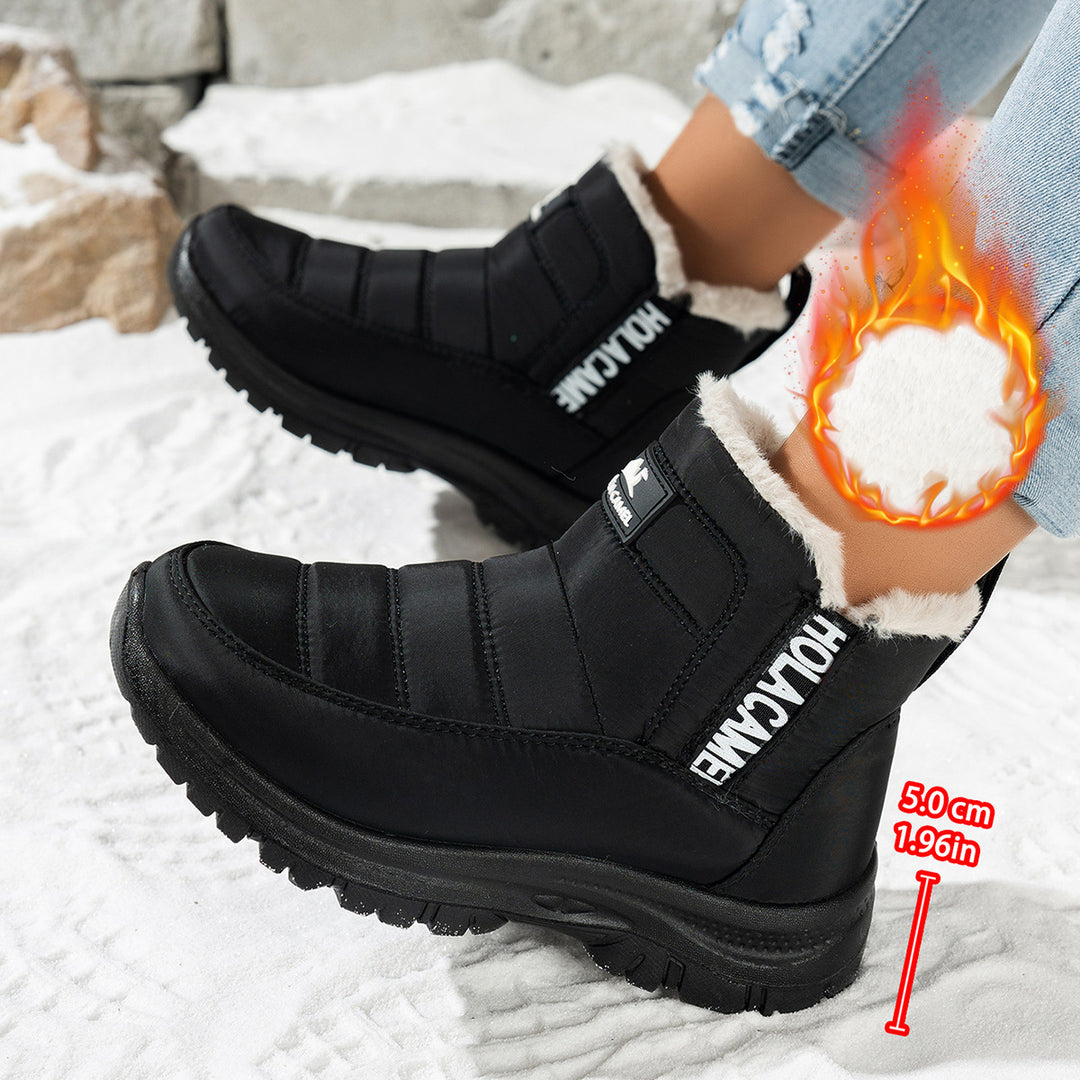 Damen Winterstiefel mit warmem Futter R&B