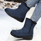 Damen Winterboots mit warmem Innenfutter und rutschfester Sohle