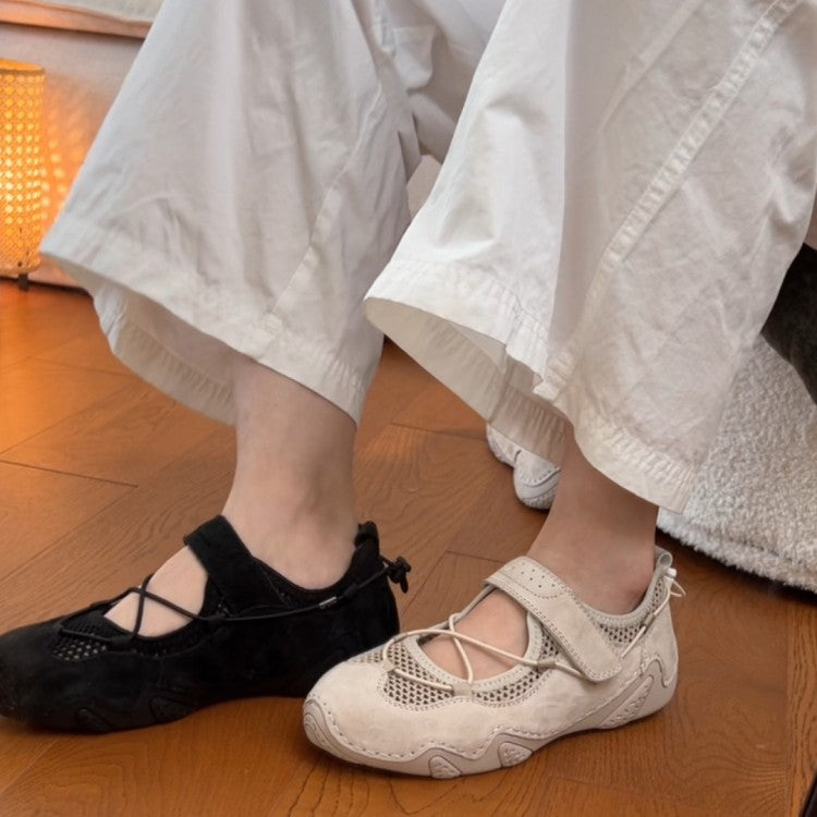 Damen Komfortable Freizeitschuhe mit atmungsaktivem Obermaterial und verspieltem Design R&B