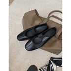 Damen Bequeme und elegante Ballerinas aus hochwertigem Leder R&B