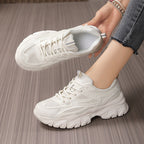 Damen Sportliche Sneakers mit atmungsaktiven und stoßdämpfenden Eigenschaften