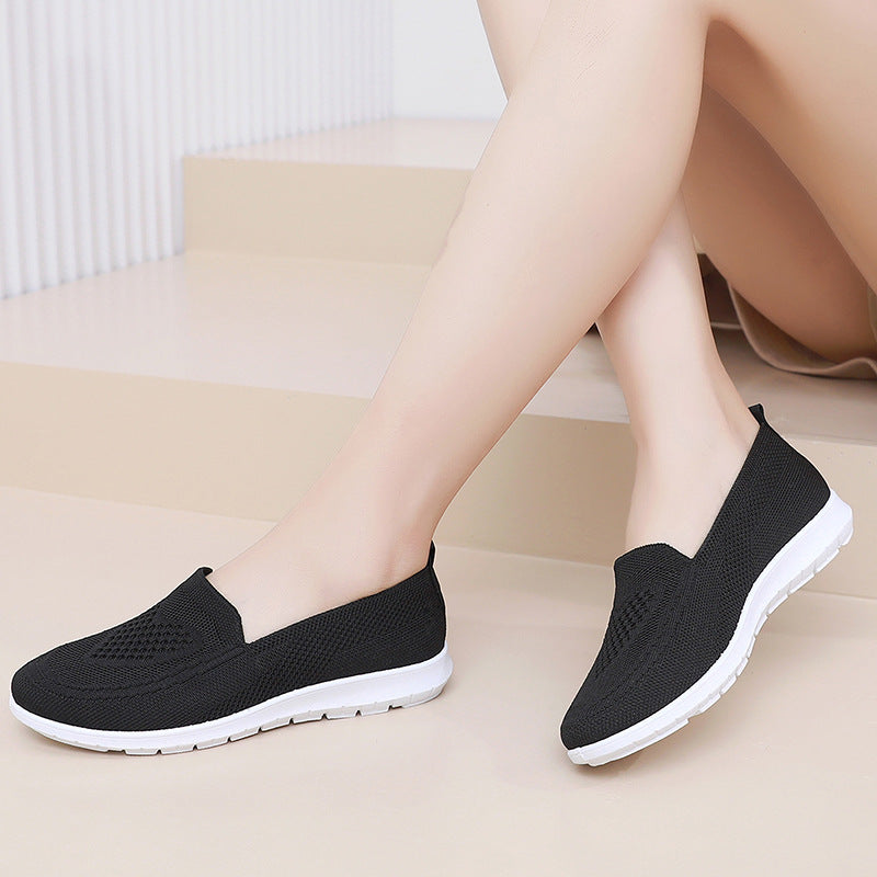 Damen Leichte und atmungsaktive Slip-On Schuhe R&B