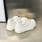 Damen Sportliche Chunky Sneakers mit innovativem Schnürsystem und hohem Komfort R&B