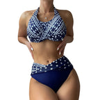 Damen Hochwertiger Bikini mit elegantem Halter-Top R&B