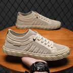 Damen Sportliche Sneakers mit atmungsaktiver Strick-Oberfläche R&B