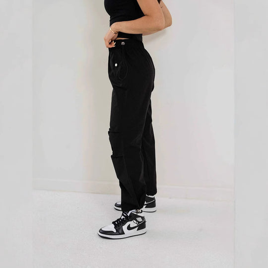 Damen Bequeme Freizeithose mit seitlichen Reißverschlüssen R&B