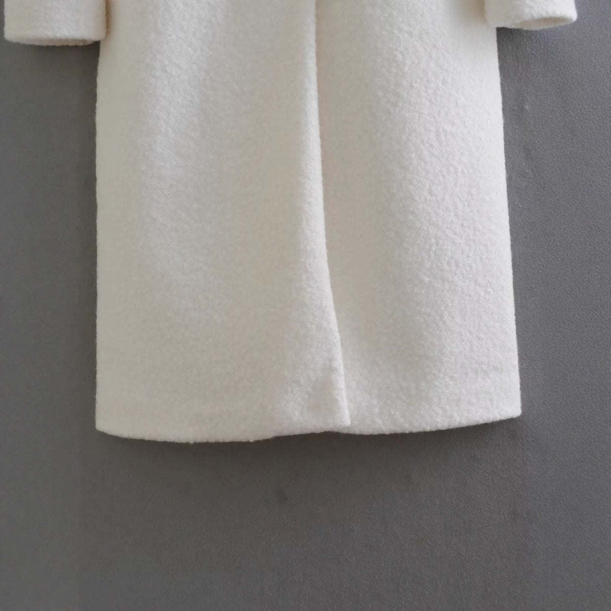 Damen oversize Wollmantel R&B