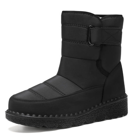 Damen Isolierte Winterstiefel mit praktischem Klettverschluss R&B