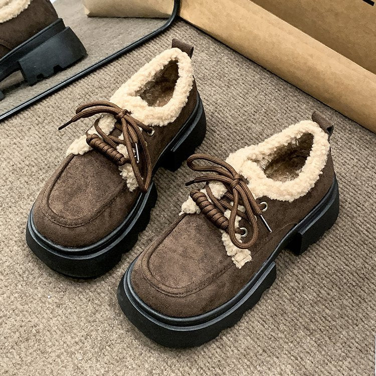 Damen gefütterte Laufsohlen-Stiefeletten R&B