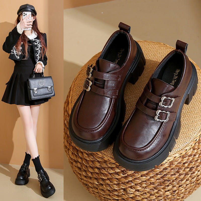 Damen stylish Chunky Loafer R&B