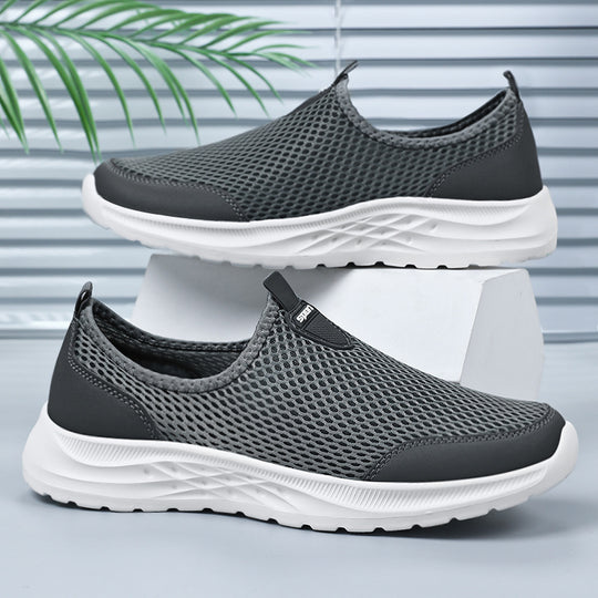 Damen Atmungsaktive Slip-On Sneakers mit elastischer Sohle R&B