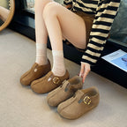 Damen bequeme Clogs mit verstellbarer Schnalle und weichem Obermaterial R&B