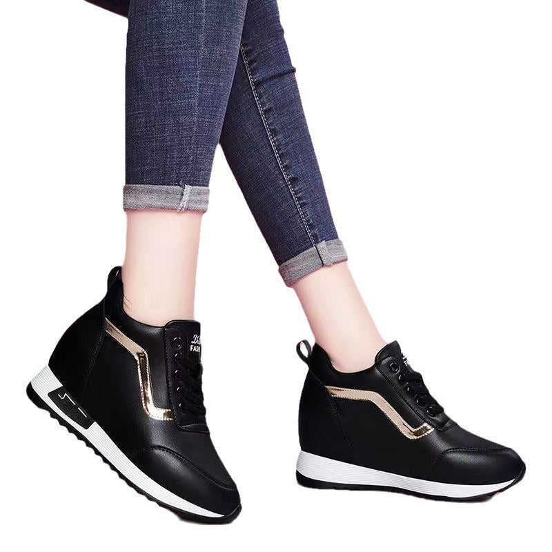 Damen Wedge-Sneaker mit modischen Akzenten und rutschfester Sohle R&B