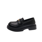 Damen Loafers mit komfortabler Sohle und modischem Riemen R&B